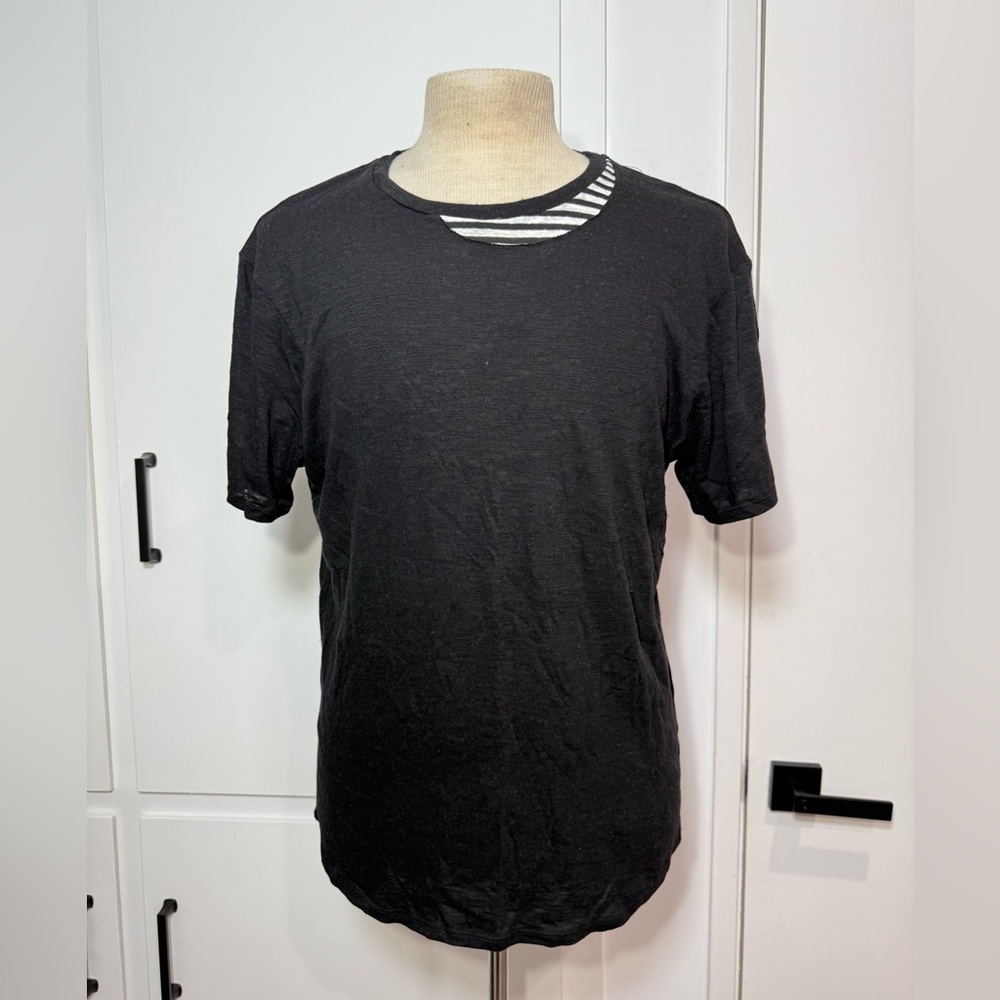 Twenty Montreal black stripe patch T